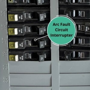 AFCI breaker installed in panel